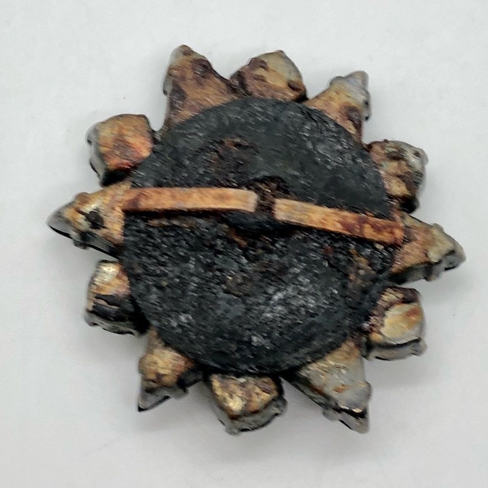 Vintage 6 point Jewelry Brooch piece - Picture 9 of 12